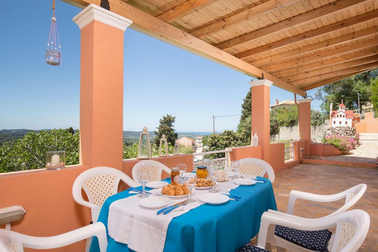 Вілла Sofia'S & Amalia'S House Corfu Valanio Екстер'єр фото