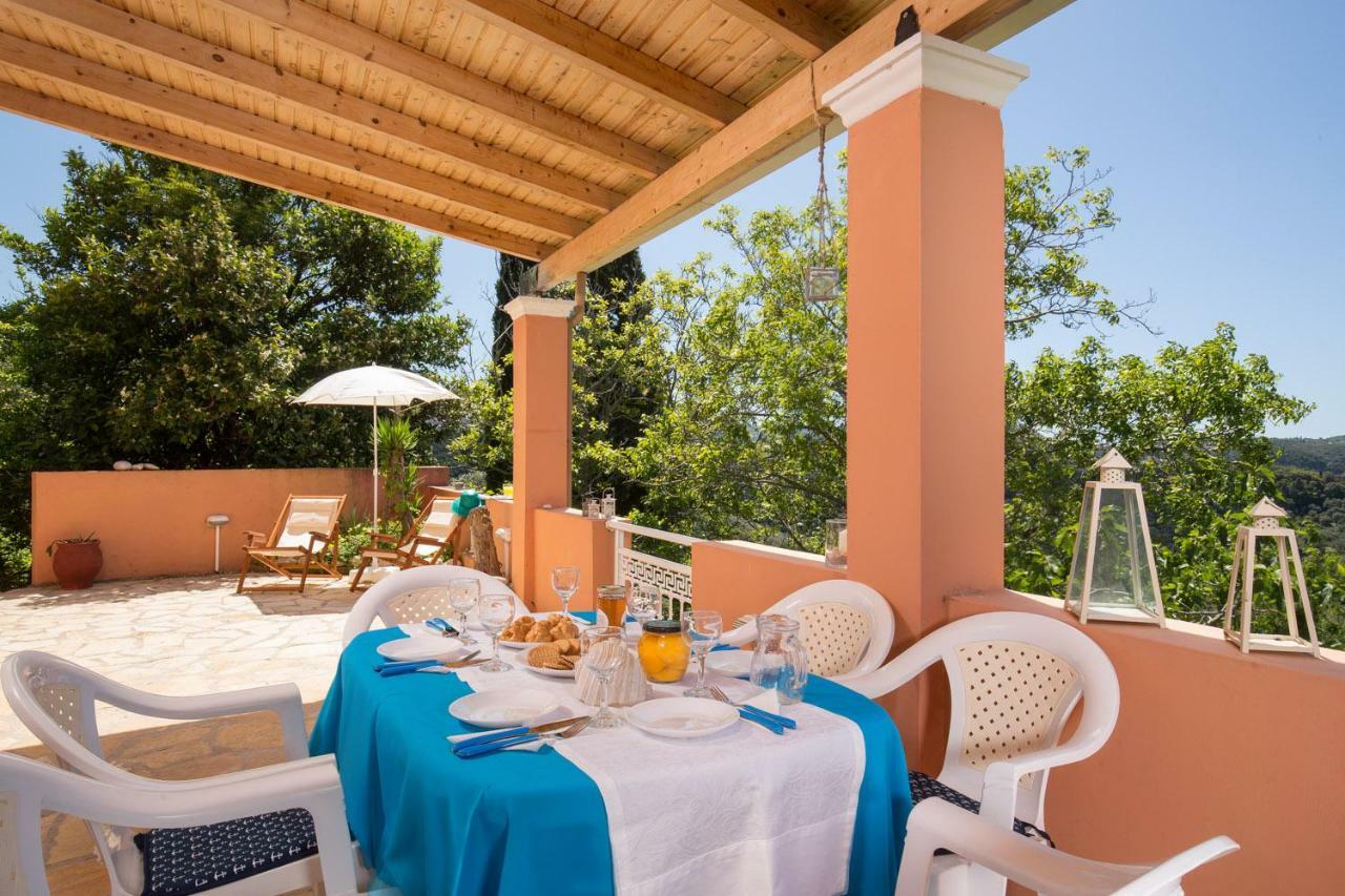 Вілла Sofia'S & Amalia'S House Corfu Valanio Екстер'єр фото